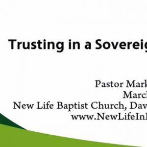 Trusting in a Sovereign God