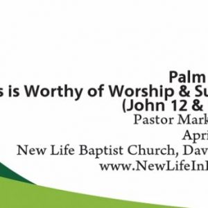 Jesus is Worthy of Worship and Surrender (John 12 and Luke 19)