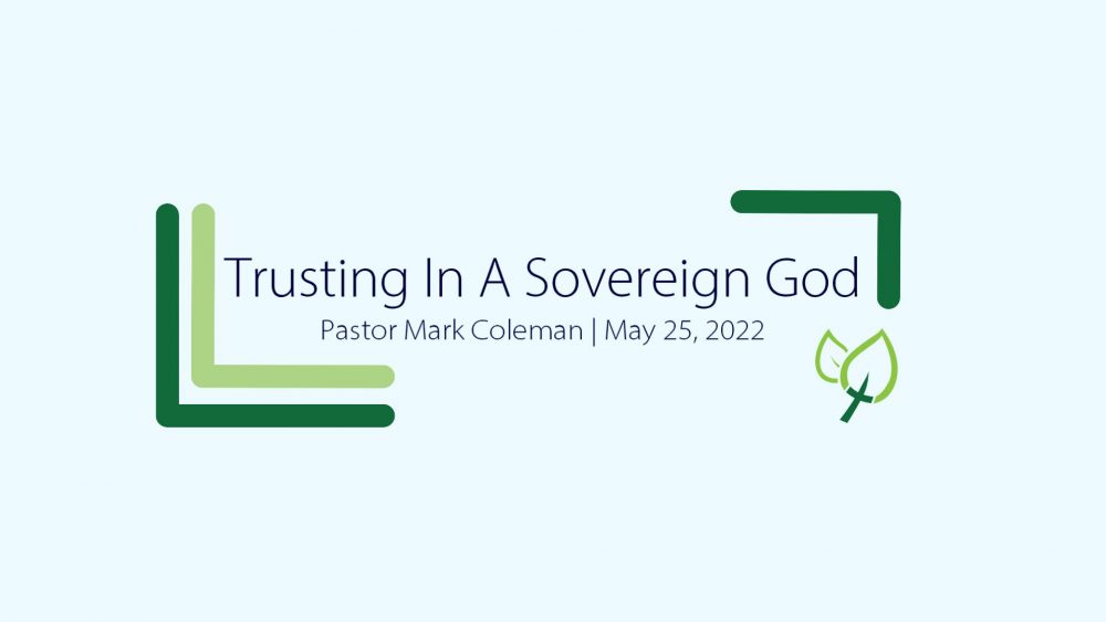 Trusting in the Sovereignty of God