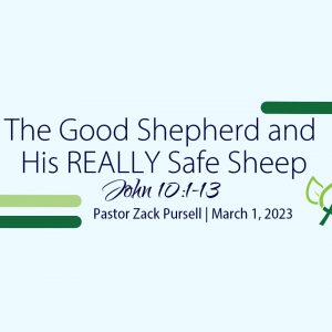 The Good Shepherd and His REALLY Safe Sheep (John 10:22-30)